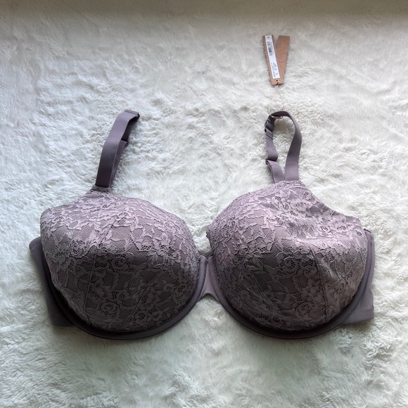 SKIMS Other - Skims Fits Everybody Lace T-Shirt Bra Zinc Multi BA-TSH-4668 Womens 40DDDD NEW